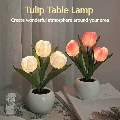 💐LETZTER TAG DES SALE 50 % RABATT!!🎁Tulip Dreamlight Tischleuchte
