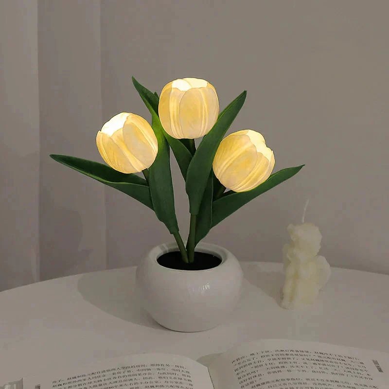 💐LETZTER TAG DES SALE 50 % RABATT!!🎁Tulip Dreamlight Tischleuchte