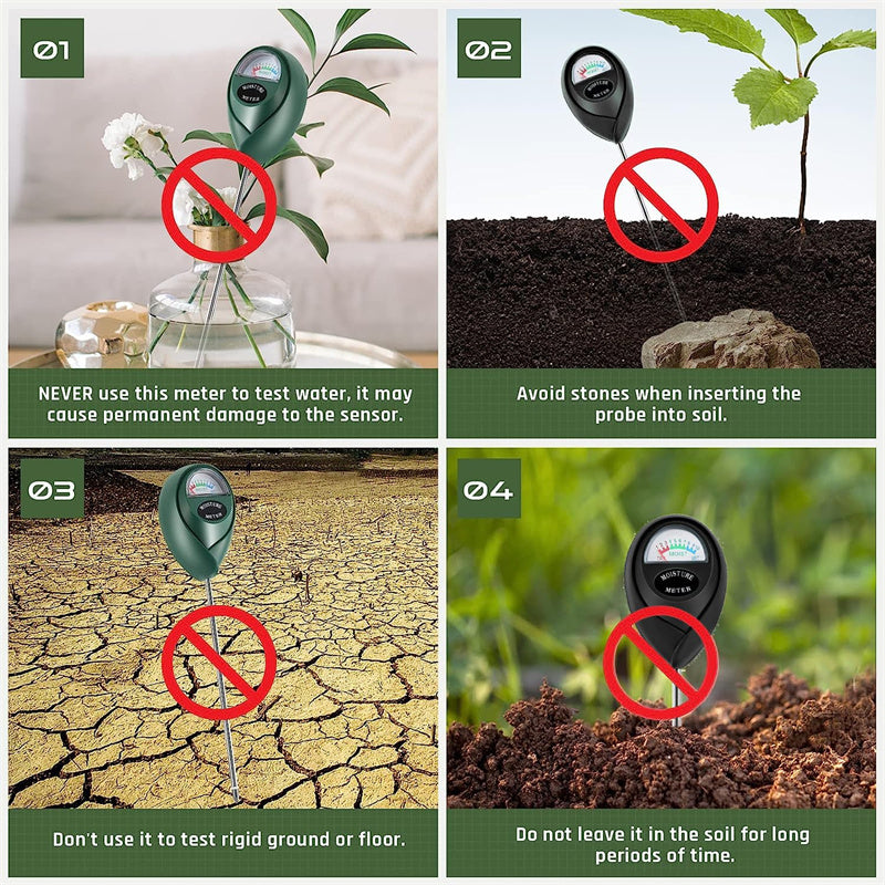 ⏰【Nur für kurze Zeit: 50 % sparen!】🌱Professionelles Bodenfeuchtigkeitsmessgerät für Zimmer- und Gartenpflanzen