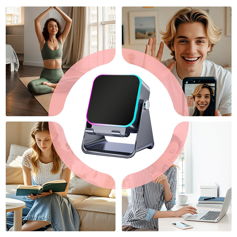 🔥 50% Rabatt 🔥🎵 5-in-1 Bluetooth-Lautsprecher mit Induktionsfunktion & verstellbarem Handyhalter