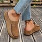 🎉Neuheiten 2026 – 50% RABATT!👡 Damen-Breite Mules-Hausschuhe: Slip-On + Stützende Sohle – retro & bequem für Frühling/Herbst