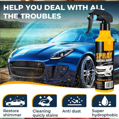 💎 -50% AUF DAS NANO-HYDROPHOBE AUTO-BESCHICHTUNGSSPRAY! 💎 Strahlender Glanz, Kratzschutz & Einfache Anwendung ✨