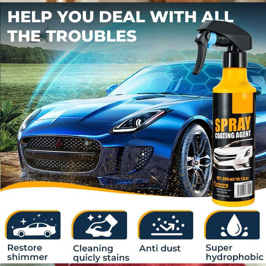 💎 -50% AUF DAS NANO-HYDROPHOBE AUTO-BESCHICHTUNGSSPRAY! 💎 Strahlender Glanz, Kratzschutz & Einfache Anwendung ✨