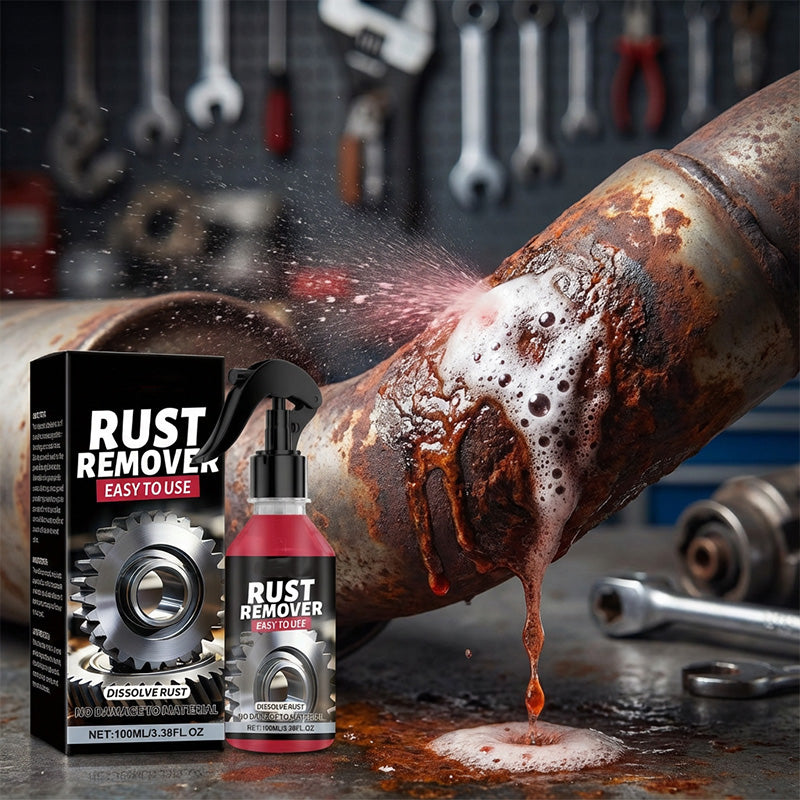 🔧 LIMITED-TIME 50% RABATT! ✨ Mehrzweck-Rostentferner Spray – Schnell, Sanft, Vielseitig ✨