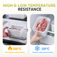 🥗 50% RABATT! 🧊 5er-Pack Kühlschrank-Organizer – Stapelbare Obstbehälter mit Herausnehmbarem Sieb, BPA-frei & Ideal Für Salat, Beeren & Gemüse 🥦