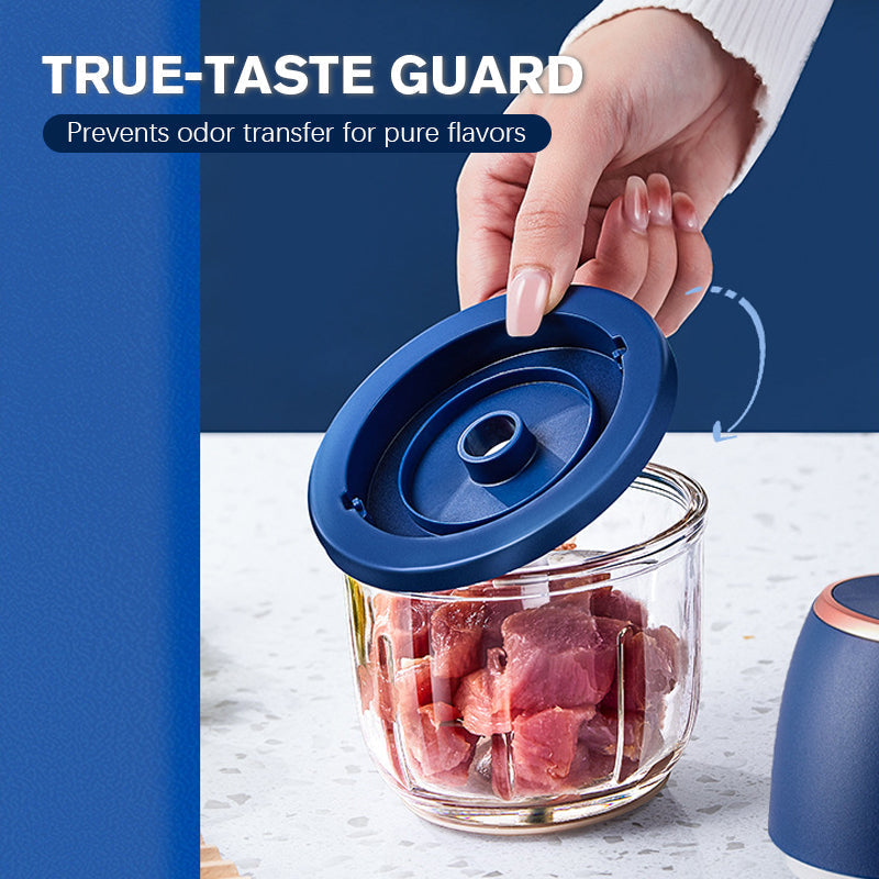🥦 50% RABATT! ⚡ Leistungsstarker Elektrohäcksler mit Großer Kapazität – 1000W Motor, 2L BPA-freie Schüssel & Ein-Tasten-Pulsbetrieb 🥕