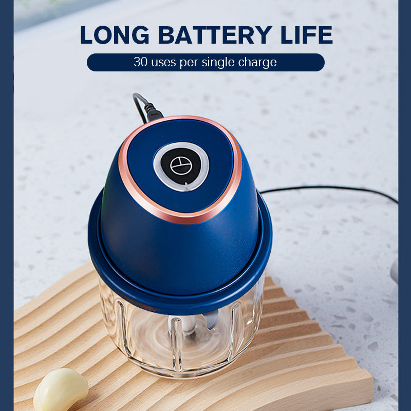 🥦 50% RABATT! ⚡ Leistungsstarker Elektrohäcksler mit Großer Kapazität – 1000W Motor, 2L BPA-freie Schüssel & Ein-Tasten-Pulsbetrieb 🥕
