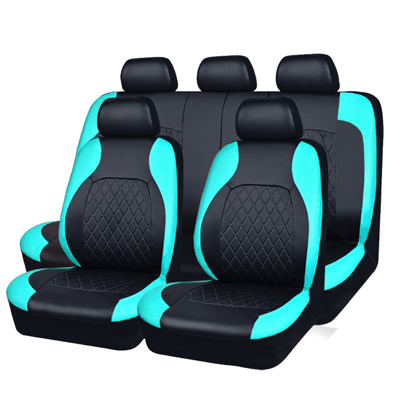 🚗【✨Limitierter — 50% RABATT!】 9-teiliges Leder-Autositzbezug-Set – Universelle Passform, Atmungsaktiv & Leicht zu Reinigen für perfekten Innenraum 🛋️