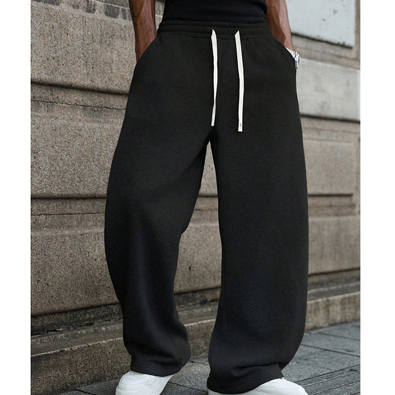 👖 50% RABATT! 🏃‍♂️ Herren-Freizeithose in Lockerer Passform – Kordelzug, Bequemes Baumwollgewebe & Vielseitig für Alltag und Sport 🌟