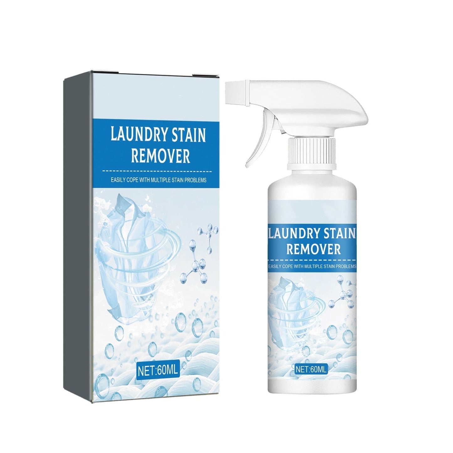 💎 Kraftvolles Fleckenentferner-Spray – Entfernt Fett, Schweiß & Essensreste in Sekunden, sanft zu allen Stoffen 🧼✨