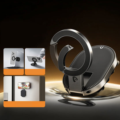 📱 KAUFE 3, ERHALTE 1 GRATIS! 🧲 3-in-1-Handyhalterung mit Magnetbefestigung – Klappbar & 360° drehbar – Starker Halt, universell einsetzbar – perfekt für Auto, Schreibtisch oder Küche – kompatibel mit allen Smartphones 🚗✨