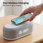 🌞Frühlingserwachen: 50% Rabatt!🔋6-in-1 Kabelloses Ladestation 25W – Uhr, Wecker, Bluetooth-Lautsprecher & Nachtlicht | All-in-One Nachttisch!