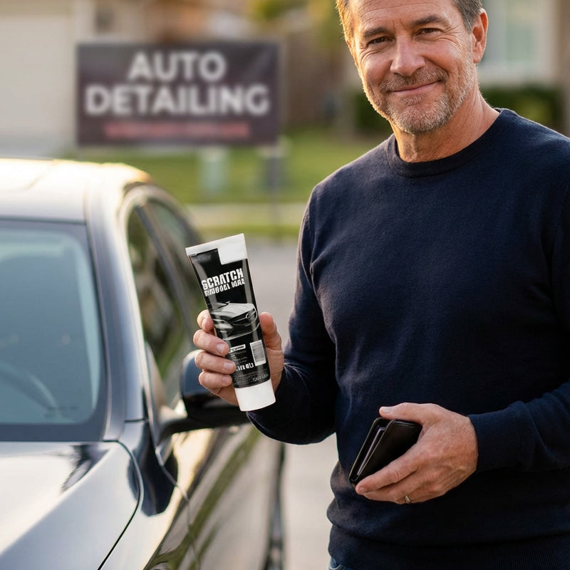 💎🚗 Kratzerentferner-Wachs – Entfernt Kratzer, Flecken & Oxidation, restauriert Scheinwerfer. 🎁✨ Kaufe 2, erhalte 1 gratis!