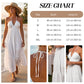 👗 50% RABATT! 🌞 Halsfreies, Rückenfreies Layering-Maxikleid – Bohemian Chic, Fließend & Perfekt für Den Frühling ☀️