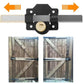 💎 50% RABATT! 💎 Doppelseitiges Hoftor-Schloss 50/70 mm – Robustes Eisenschloss mit Langriegel & 5 Schlüsseln für Innen & Außen 🔒🚪