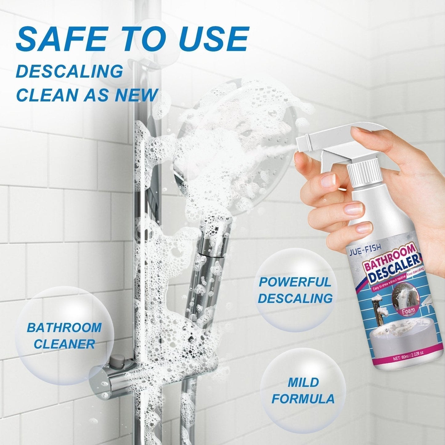 Spezialreiniger für Glasflecken