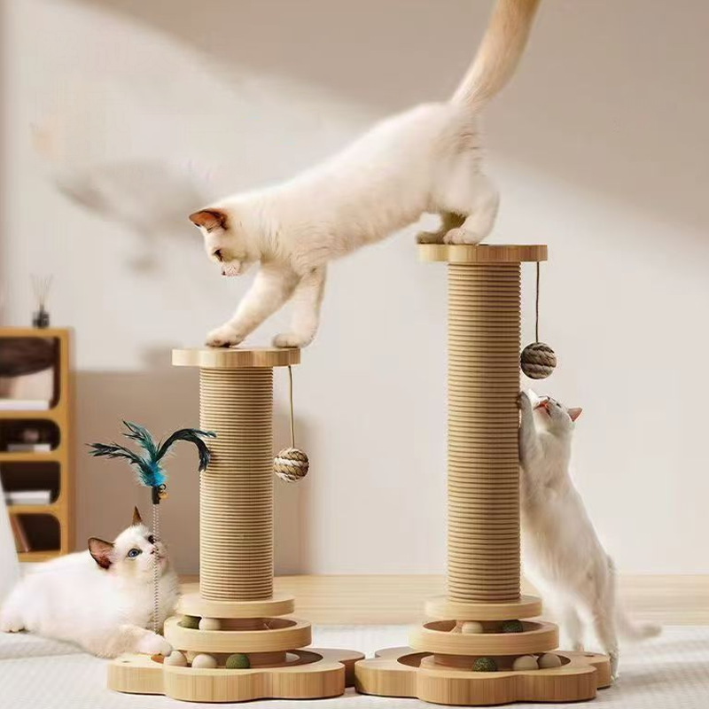 🐱🔥 50% RABATT 🧸 Multifunktionaler Kratzbaum für Katzen – spielen, kratzen & entspannen in einem 🐾 platzsparend & stabil