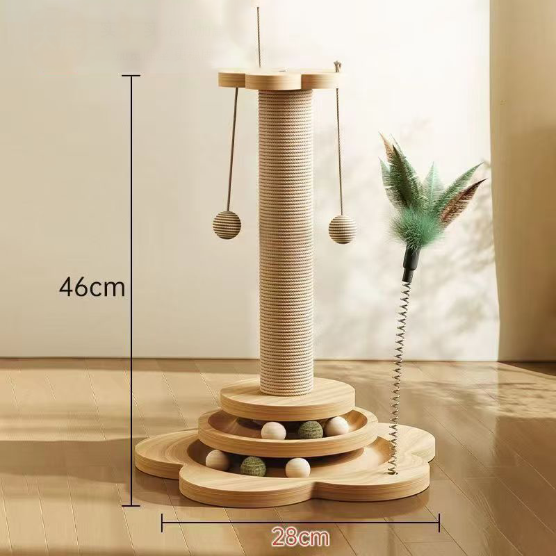 🐱🔥 50% RABATT 🧸 Multifunktionaler Kratzbaum für Katzen – spielen, kratzen & entspannen in einem 🐾 platzsparend & stabil