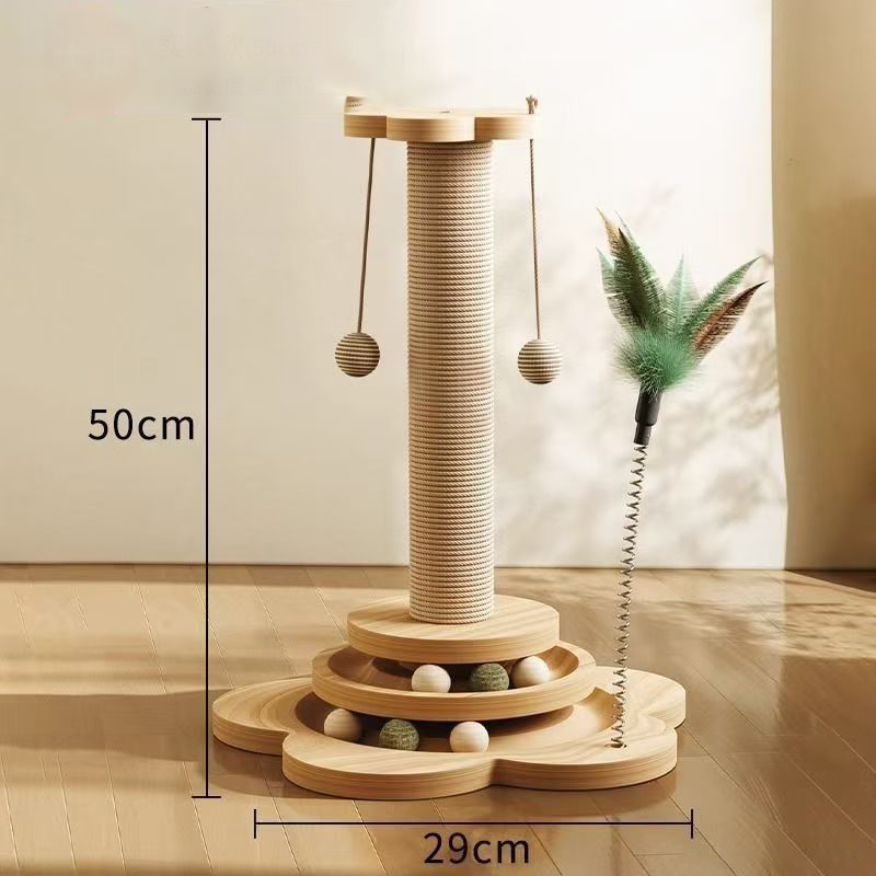 🐱🔥 50% RABATT 🧸 Multifunktionaler Kratzbaum für Katzen – spielen, kratzen & entspannen in einem 🐾 platzsparend & stabil