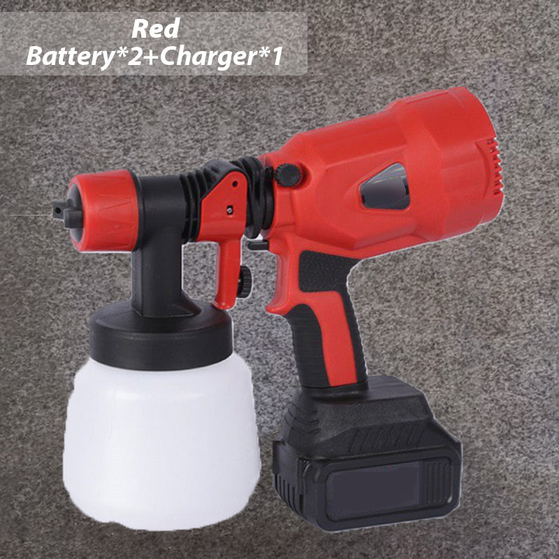 🎨 50% RABATT! ⚡ Kabelloses Sprühgerät – 5 Düsen, Hochdruck & ergonomisch – Ideal für Lackierarbeiten, präzise & sauber ✨
