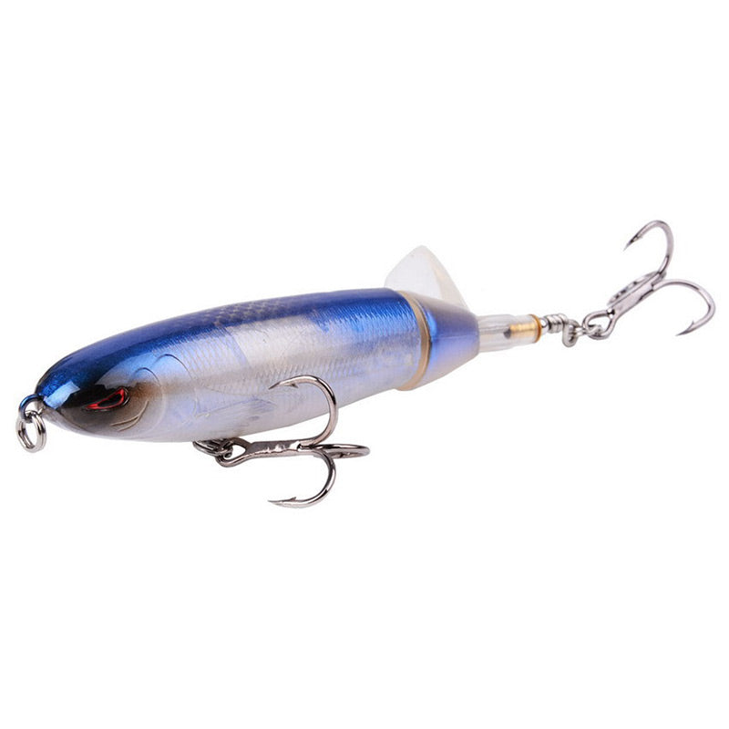 📢📢50 % Rabatt!! ⏰ Oberflächenköder mit Propeller – Wobbler/Popper, Schwimmend, Ideal für Raubfischangeln