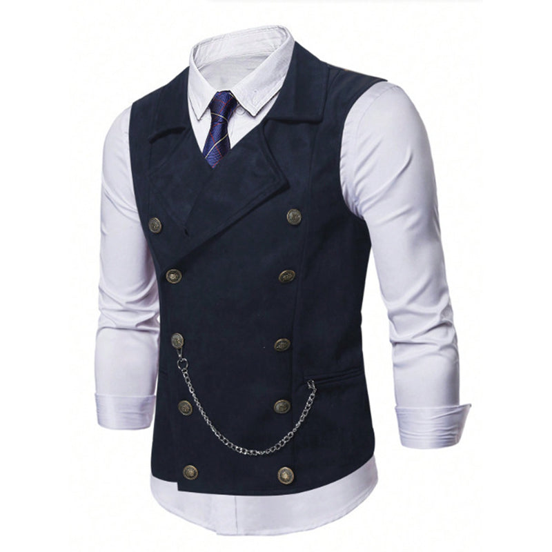 Elegante Retro-Slim-Fit Herrenweste für Anzug & Smoking 👔