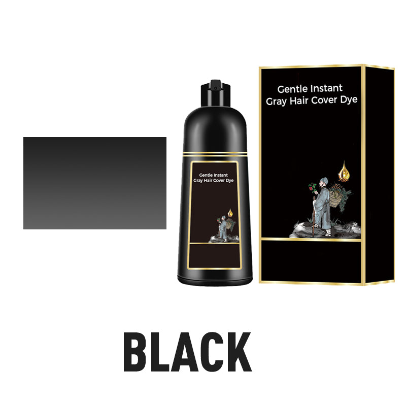 💆‍♀️ 50% RABATT! 🎨 Sanfte Sofort-Haarfarbe Zur Grauen Abdeckung – Ammoniakfrei, Pflegendes Öl & Perfekt Für Eine Natürliche, Deckende Färbung 🌿