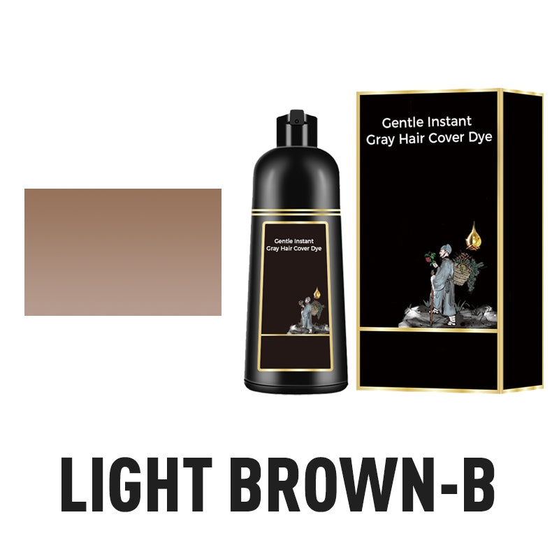💆‍♀️ 50% RABATT! 🎨 Sanfte Sofort-Haarfarbe Zur Grauen Abdeckung – Ammoniakfrei, Pflegendes Öl & Perfekt Für Eine Natürliche, Deckende Färbung 🌿