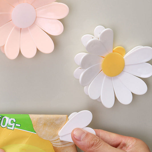 🌸Magnetisches Verschlussclip-Set mit Gänseblümchen-Motiv