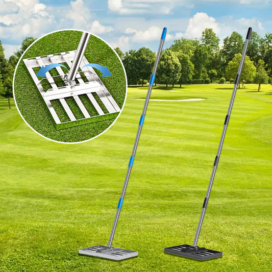 Profi-Rasenrakel für Garten und Golfplatz