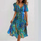 Midikleid mit kurzen Ärmeln