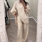 Damen Oversize-Pullover & Hose Set