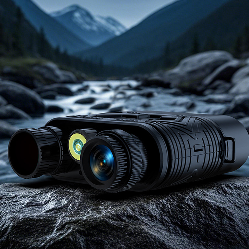 Digitales Nachtsicht-Fernglas – 3-Zoll-HD-Display, 4K-Aufnahme & 800m Reichweite bei Nacht 🌙🔭
