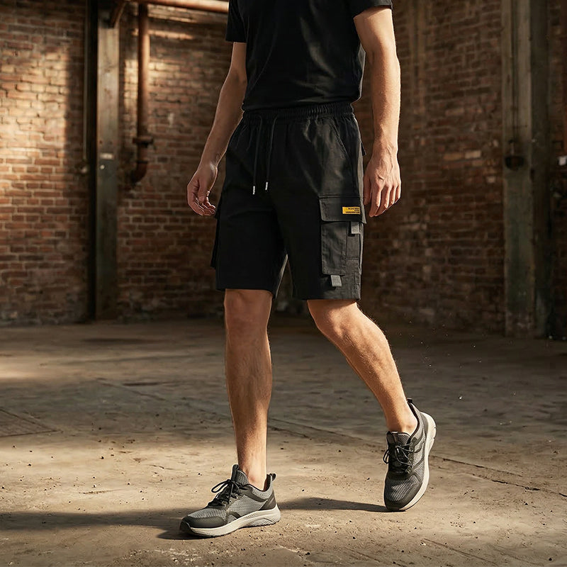 🔥2026 super beliebte Shorts🔥Herren-Cargo-Shorts mit Kordelzug in lässigem Stil