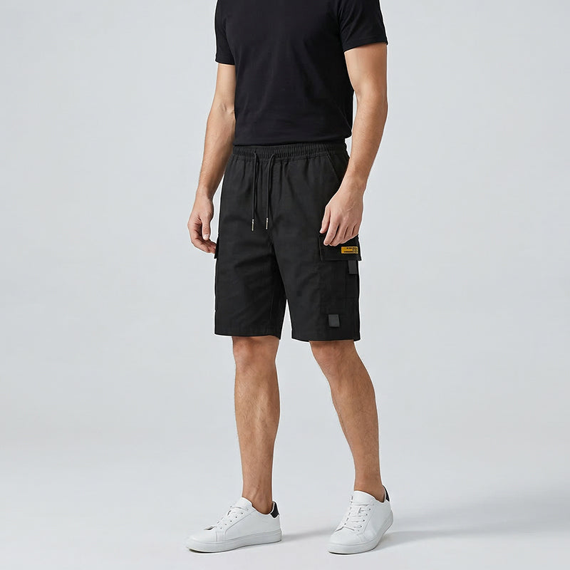 🔥2026 super beliebte Shorts🔥Herren-Cargo-Shorts mit Kordelzug in lässigem Stil