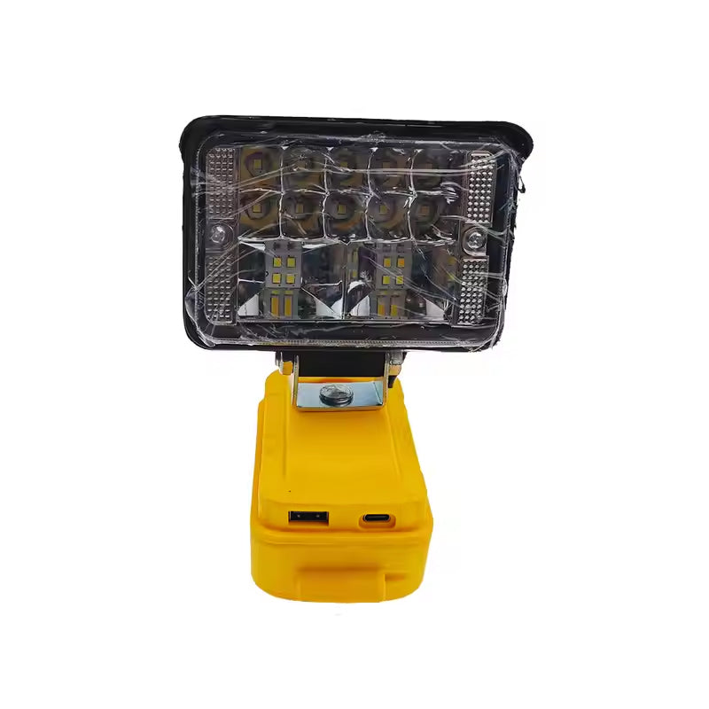 🔦 50% RABATT! ⚡ Makita 18V Kompatibles Arbeitslicht – 2-Modus LED Flutlicht, Dual USB-Anschlüsse & Ideal Für Baustelle, Werkstatt & Notfälle 🛠️