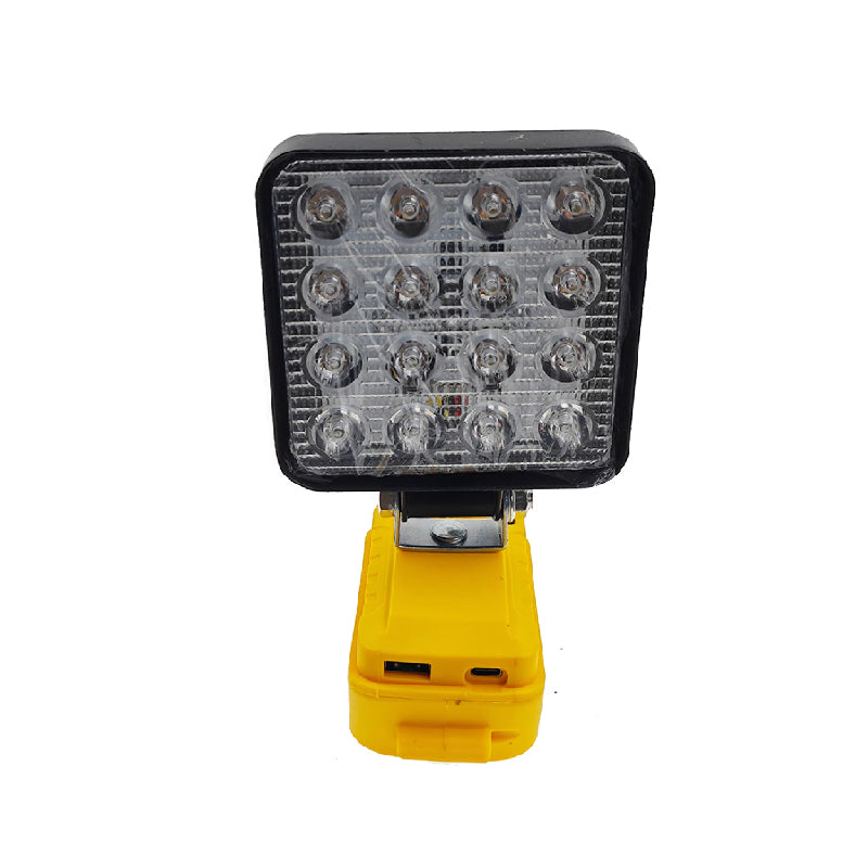 🔦 50% RABATT! ⚡ Makita 18V Kompatibles Arbeitslicht – 2-Modus LED Flutlicht, Dual USB-Anschlüsse & Ideal Für Baustelle, Werkstatt & Notfälle 🛠️