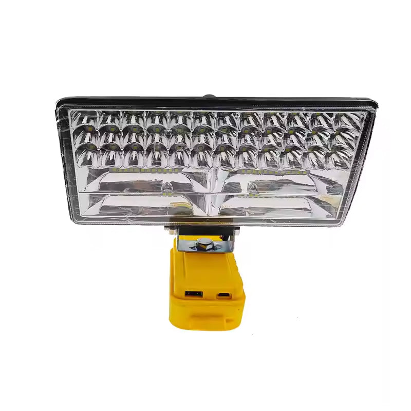 🔦 50% RABATT! ⚡ Makita 18V Kompatibles Arbeitslicht – 2-Modus LED Flutlicht, Dual USB-Anschlüsse & Ideal Für Baustelle, Werkstatt & Notfälle 🛠️