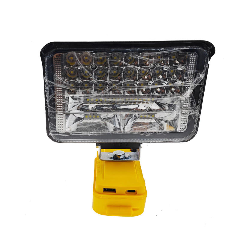 🔦 50% RABATT! ⚡ Makita 18V Kompatibles Arbeitslicht – 2-Modus LED Flutlicht, Dual USB-Anschlüsse & Ideal Für Baustelle, Werkstatt & Notfälle 🛠️