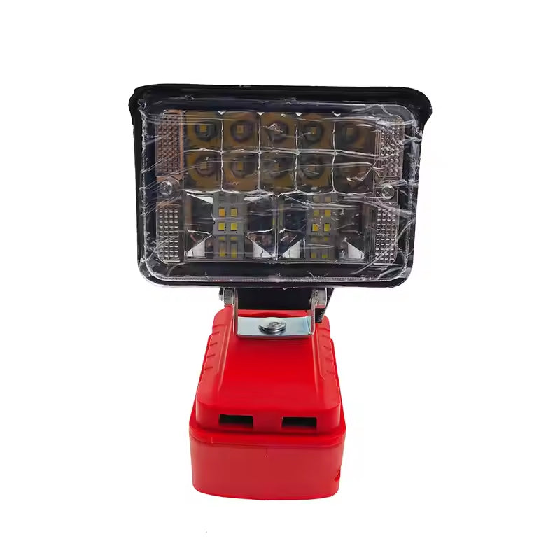🔦 50% RABATT! ⚡ Makita 18V Kompatibles Arbeitslicht – 2-Modus LED Flutlicht, Dual USB-Anschlüsse & Ideal Für Baustelle, Werkstatt & Notfälle 🛠️