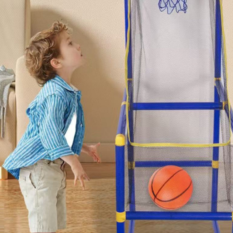 ⏰Jetzt 50 % Rabatt!⛹️Schneller Versand 🚚💨Basketball-Arcade-Spiel für Kinder (Indoor) mit 4 Bällen🏀