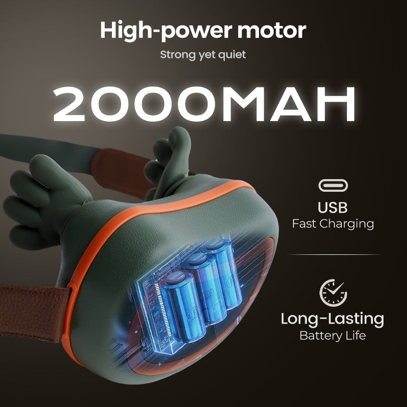 🧤🔥 4D-Massagegerät für Nacken & Schultern – tragbare Shiatsu-Massage mit Wärmefunktion, jetzt −50%