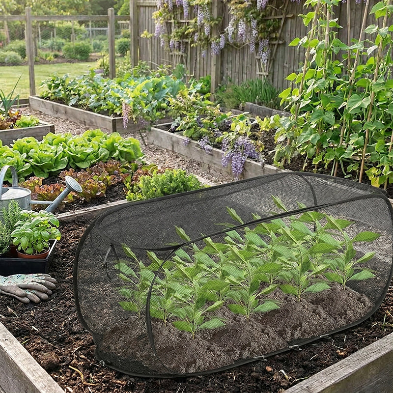 ⏳Limitiertes 50 % Rabatt⏰Aufklappbarer Pflanzenschutznetz🌱🛡️