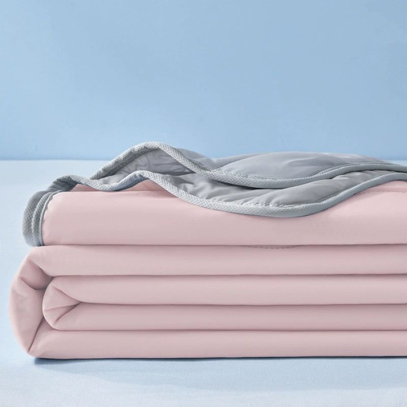 💎 -50% KOMFORT-KÜHLDECKE! 💎 Ice-Sensation-Gewebe, Feuchtigkeitstransport & Weiches Design für heiße Nächte