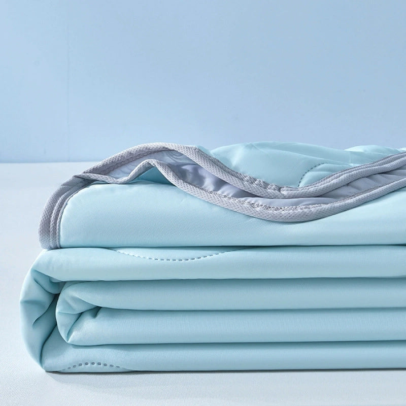 💎 -50% KOMFORT-KÜHLDECKE! 💎 Ice-Sensation-Gewebe, Feuchtigkeitstransport & Weiches Design für heiße Nächte