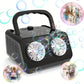 🫧 50% RABATT! ✨ Handgeführte Seifenblasen-Maschine – 26 Löcher, 2000+ Blasen/Min & Magische Lichter für Unvergessliche Partys 🎉