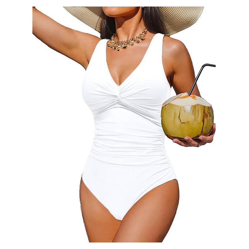 🩱Begrüßen wir den Sommer❤️‍🔥-Einteiliger Badeanzug für Damen mit figurformendem Effekt