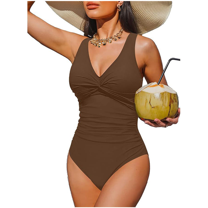 🩱Begrüßen wir den Sommer❤️‍🔥-Einteiliger Badeanzug für Damen mit figurformendem Effekt