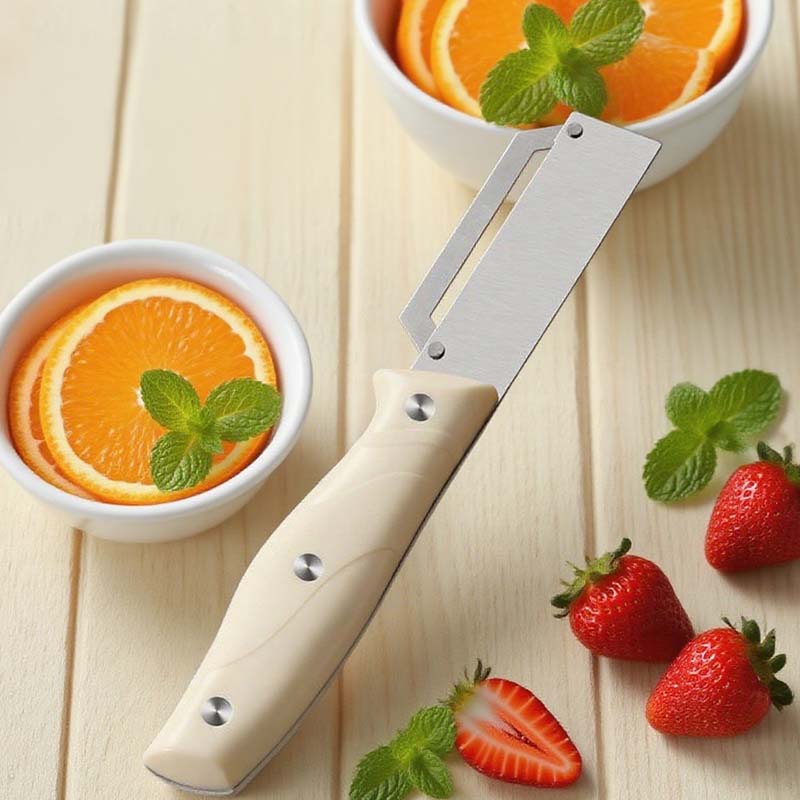 🍴 LIMITIERT: 2+ 1 GRATIS ! 🥒 Multifunktionaler Schäler – Hochwertige Klinge, Holgriff & Flaschenöffner ✨