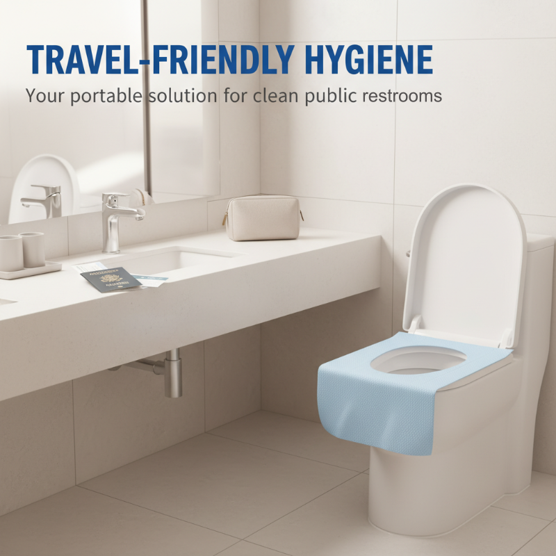 🚽 ✨ Wasserfeste Sitzauflagen – Hygienisch, Einzeln Verpackt & Rutschfest Ideal Für Unterwegs & Reisen 🧳